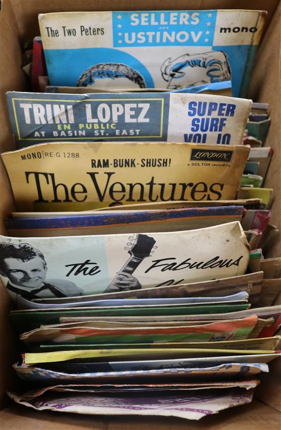 A collection of early Rock nRoll/Rockabilly (mainly US press) singles